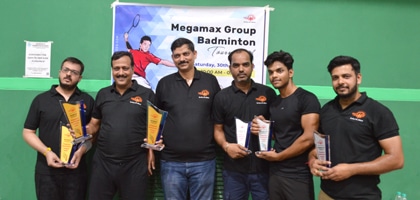 Megamax Services Badminton Tournament 2022