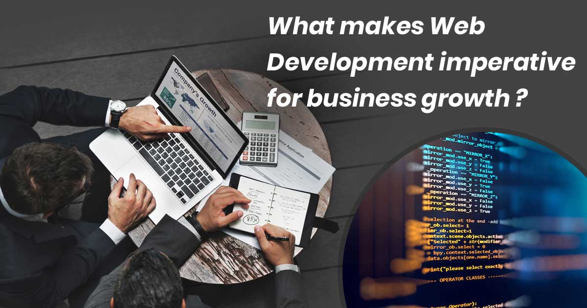 What makes Web Development imperative for business growth?